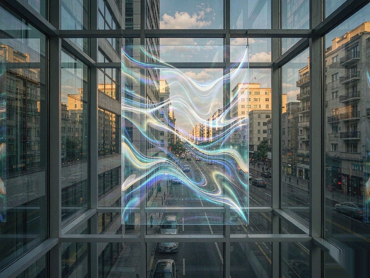 Filigree LED display