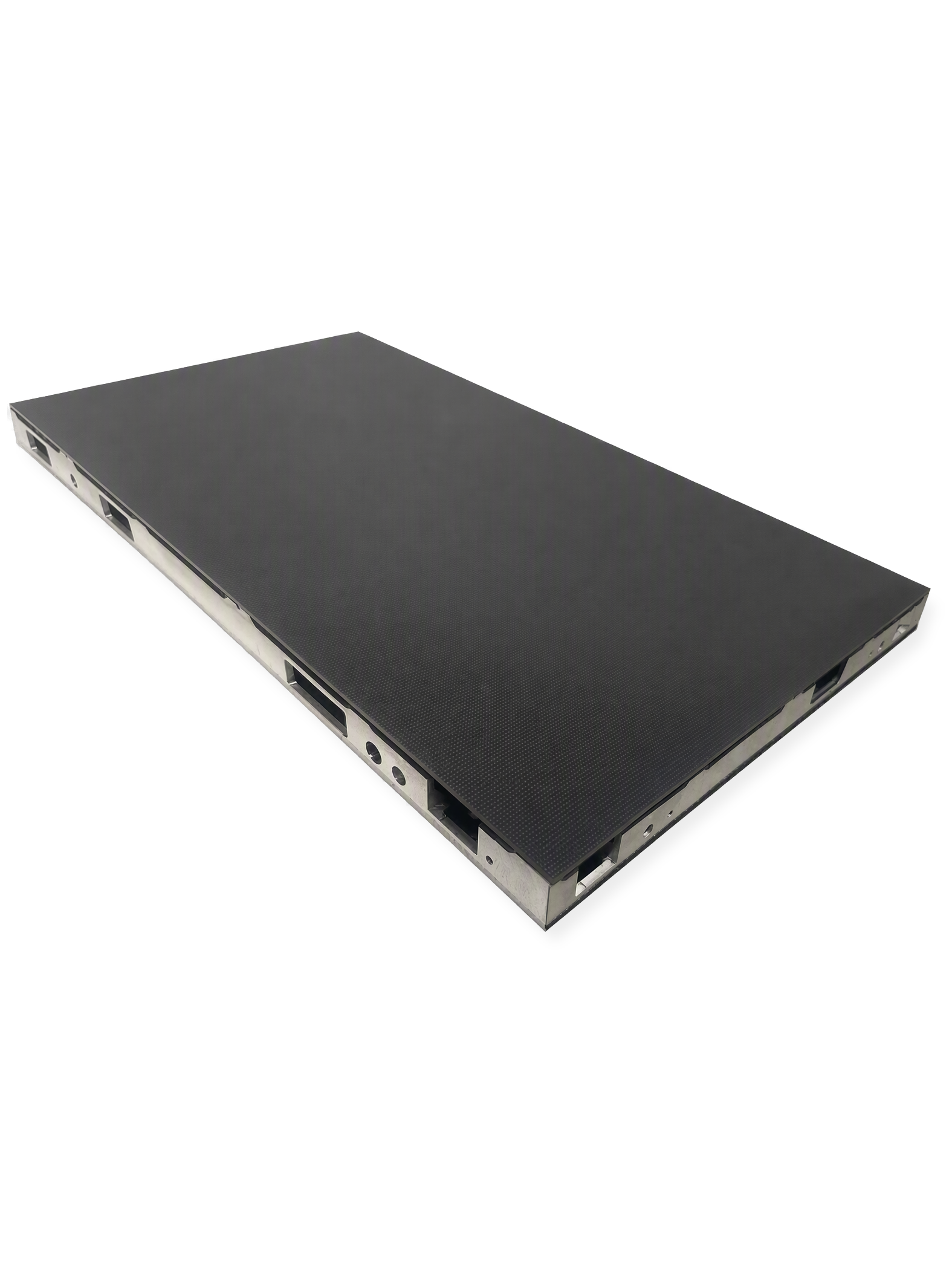 Firefly Focus fine-pitch LED panel, side view showing cabinet depth